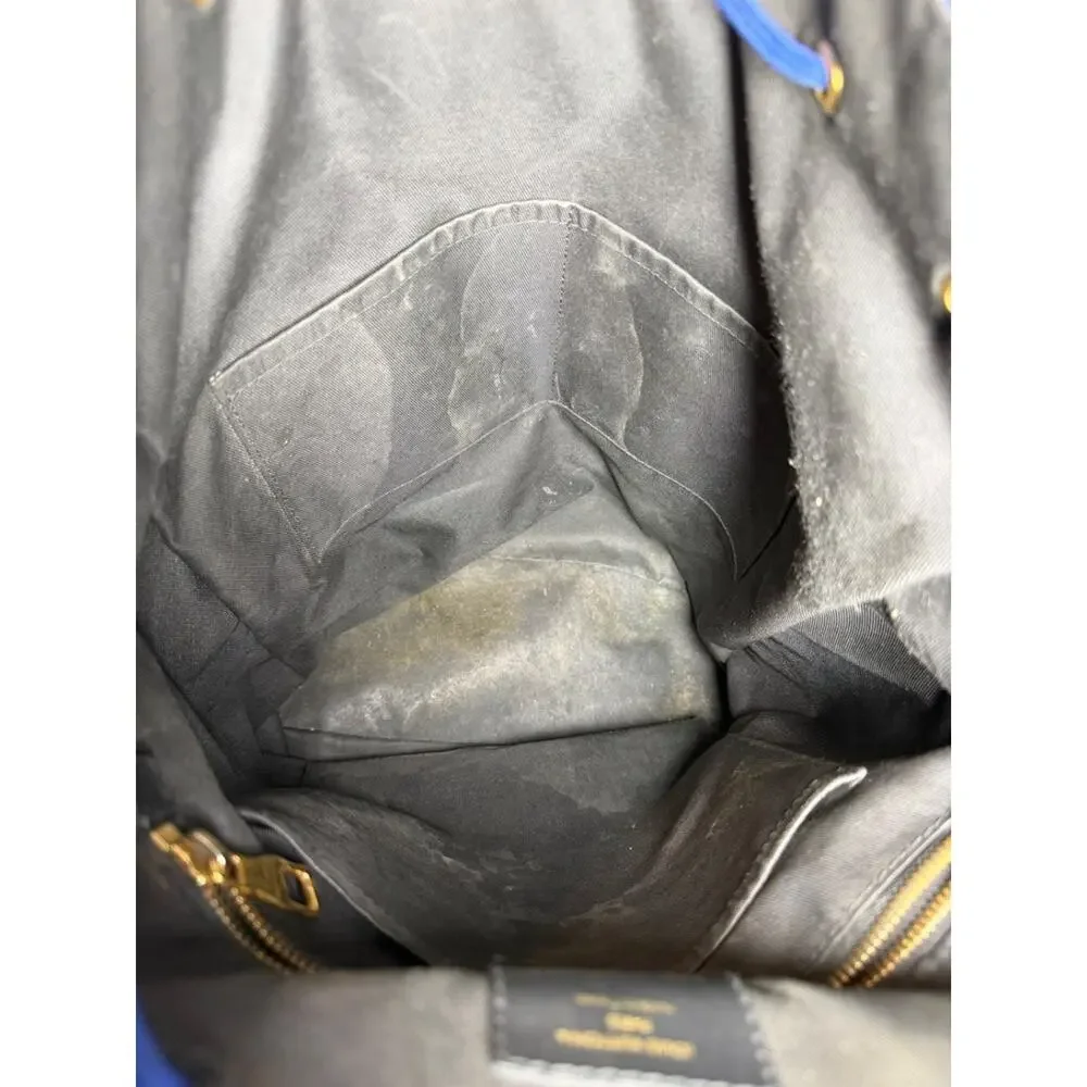 Louis Vuitton x NBA Blue Taurillon Christopher MM SPB-TS 353377